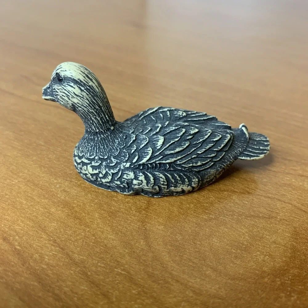 Gadwall Vintage Duck 1989 English Leather Wilderness Series  Miniature 3